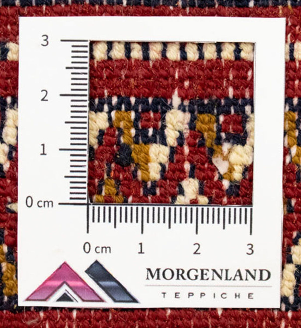 Loper Turkaman tapijt - 100 x 50 cm - rood