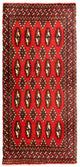 Turkaman tapijt 100x50cm - Perzisch tapijt