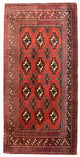 Turkaman tapijt 100x50cm - Perzisch tapijt
