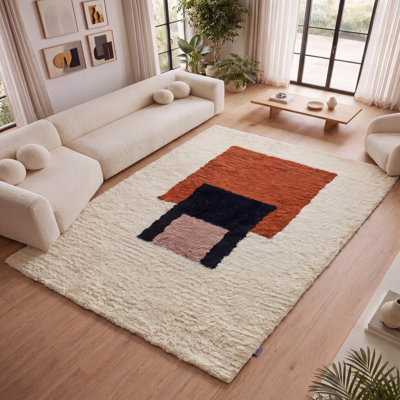 Wollen tapijt Casablanca - Wollen tapijt
