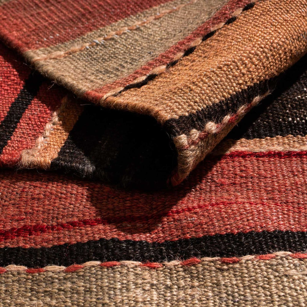 Kelim tapijt - Oud - 255 x 130 cm - veelkleurig