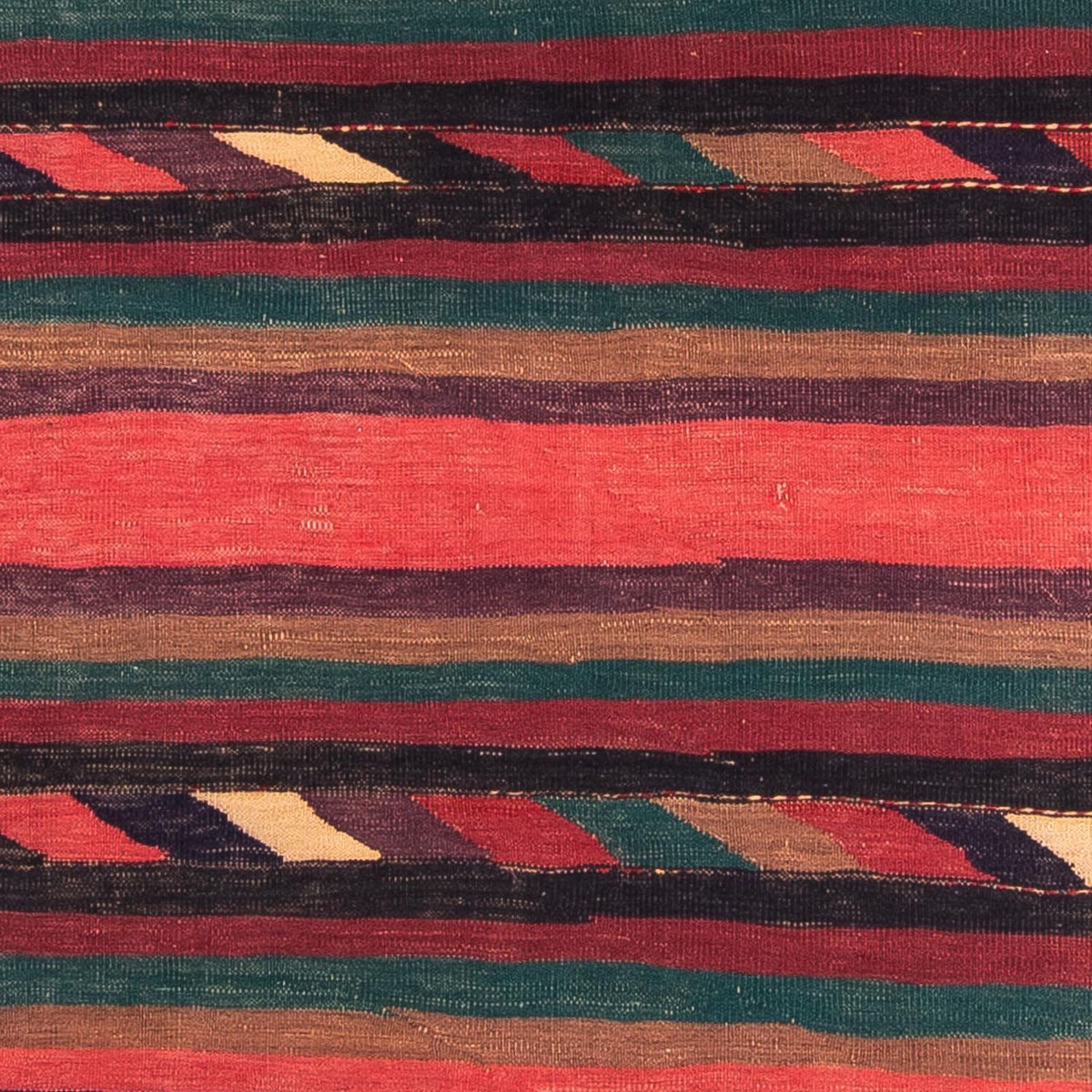 Kelim tapijt - Oud - 195 x 160 cm - veelkleurig