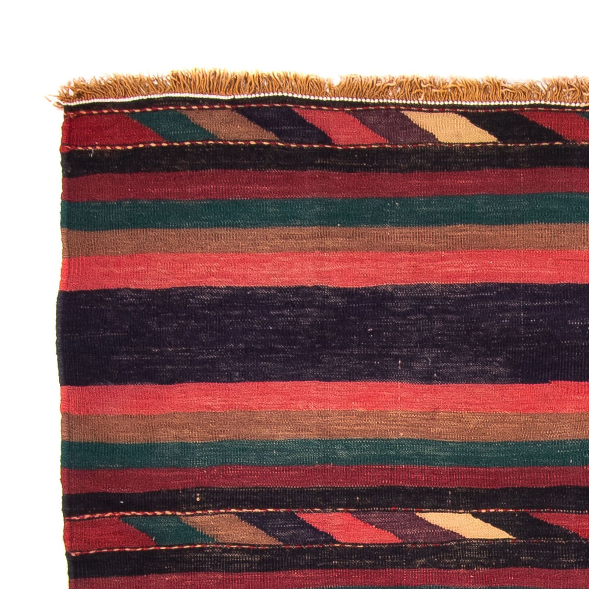 Kelim tapijt - Oud - 195 x 160 cm - veelkleurig