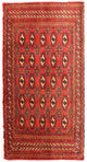 Turkaman tapijt 100x50cm - Perzisch tapijt