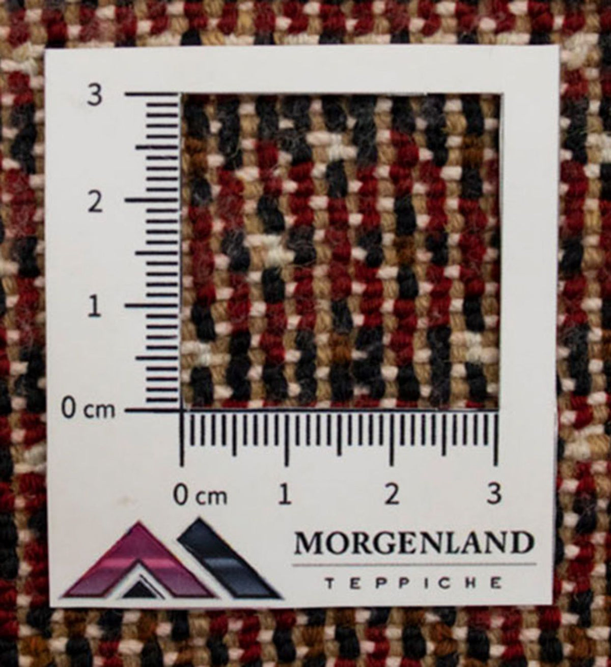 Loper Turkaman tapijt - 100 x 50 cm - rood