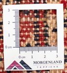 Loper Turkaman tapijt - 100 x 50 cm - rood