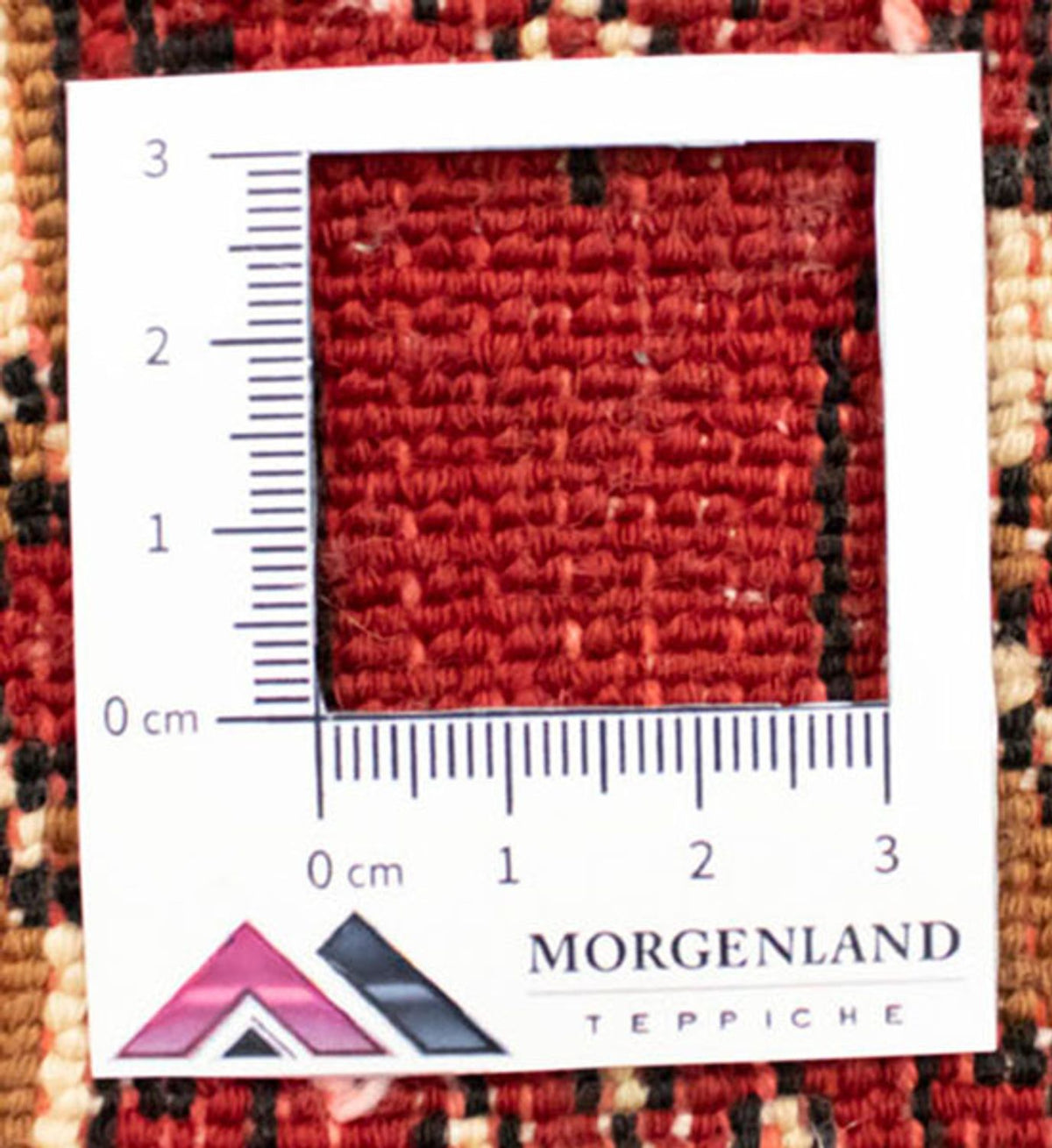 Loper Turkaman tapijt - 100 x 50 cm - rood