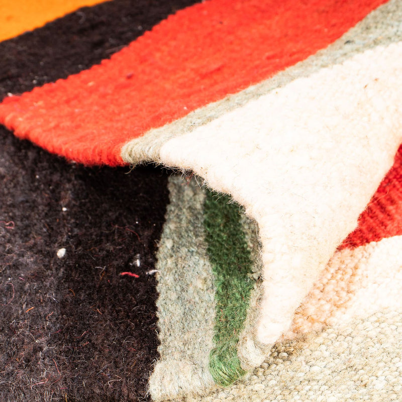 Kelim tapijt - Oud vierkant  - 190 x 180 cm - veelkleurig