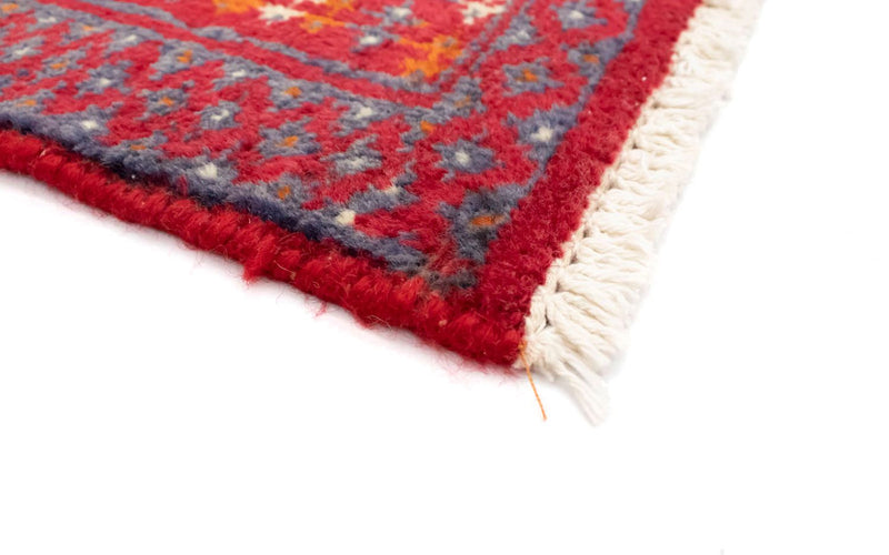 Loper Turkaman tapijt - 100 x 50 cm - rood