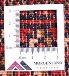 Loper Turkaman tapijt - 100 x 50 cm - rood