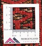 Loper Turkaman tapijt - 100 x 50 cm - rood