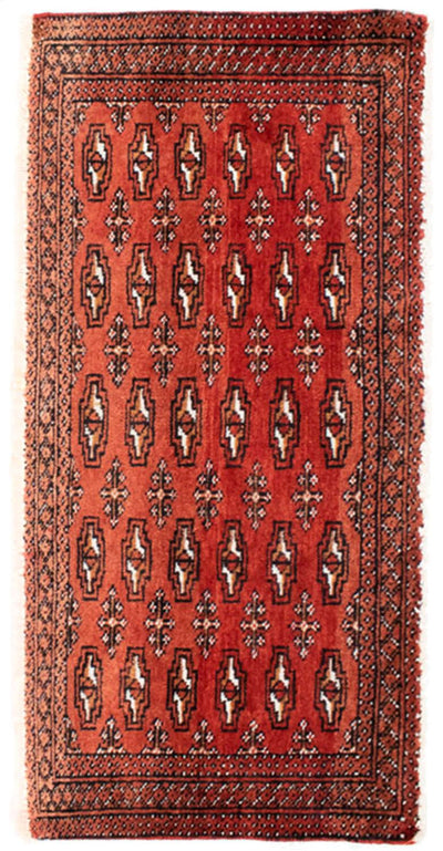 Turkaman tapijt 50x100cm - Perzisch tapijt