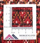 Loper Turkaman tapijt - 100 x 50 cm - rood