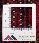 Loper Turkaman tapijt - 100 x 50 cm - rood