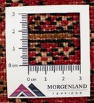 Loper Turkaman tapijt - 100 x 50 cm - rood