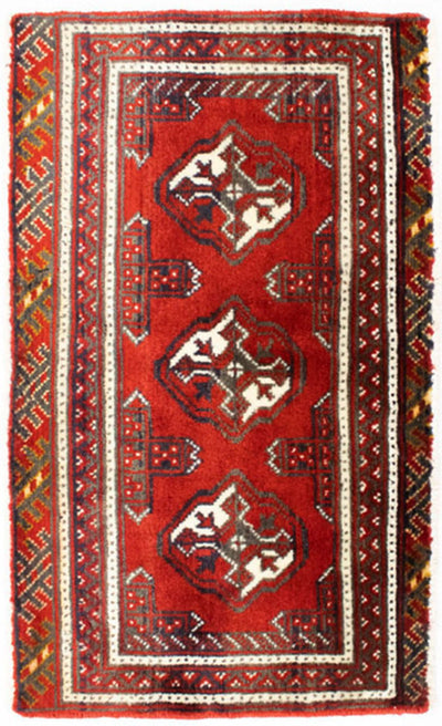Turkaman tapijt 50x100cm - Perzisch tapijt