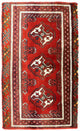 Turkaman tapijt 100x50cm - Perzisch tapijt