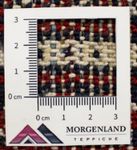 Loper Turkaman tapijt - 100 x 50 cm - rood