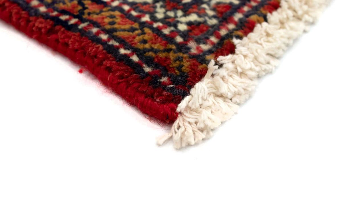 Loper Turkaman tapijt - 100 x 50 cm - rood