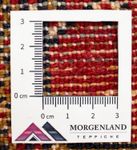 Loper Turkaman tapijt - 100 x 50 cm - rood