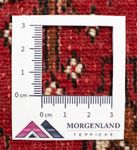 Loper Turkaman tapijt - 100 x 50 cm - rood