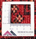 Loper Turkaman tapijt - 100 x 50 cm - rood