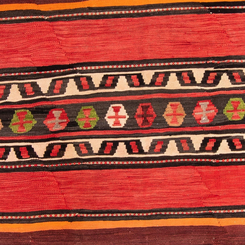 Loper Kelim tapijt - Oud - 300 x 145 cm - veelkleurig