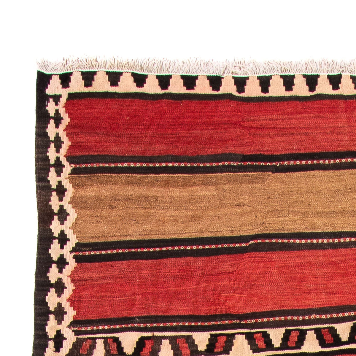 Loper Kelim tapijt - Oud - 300 x 145 cm - veelkleurig