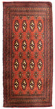 Turkaman tapijt 100x50cm - Perzisch tapijt