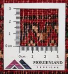 Loper Turkaman tapijt - 100 x 50 cm - rood