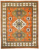 Oosters Tapijt - 304 x 249 cm - oranje