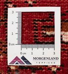 Loper Turkaman tapijt - 100 x 50 cm - rood