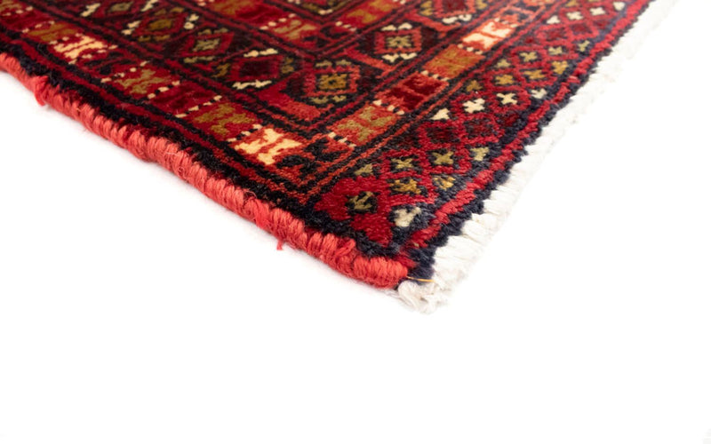Loper Turkaman tapijt - 100 x 50 cm - rood