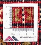 Loper Turkaman tapijt - 100 x 50 cm - rood