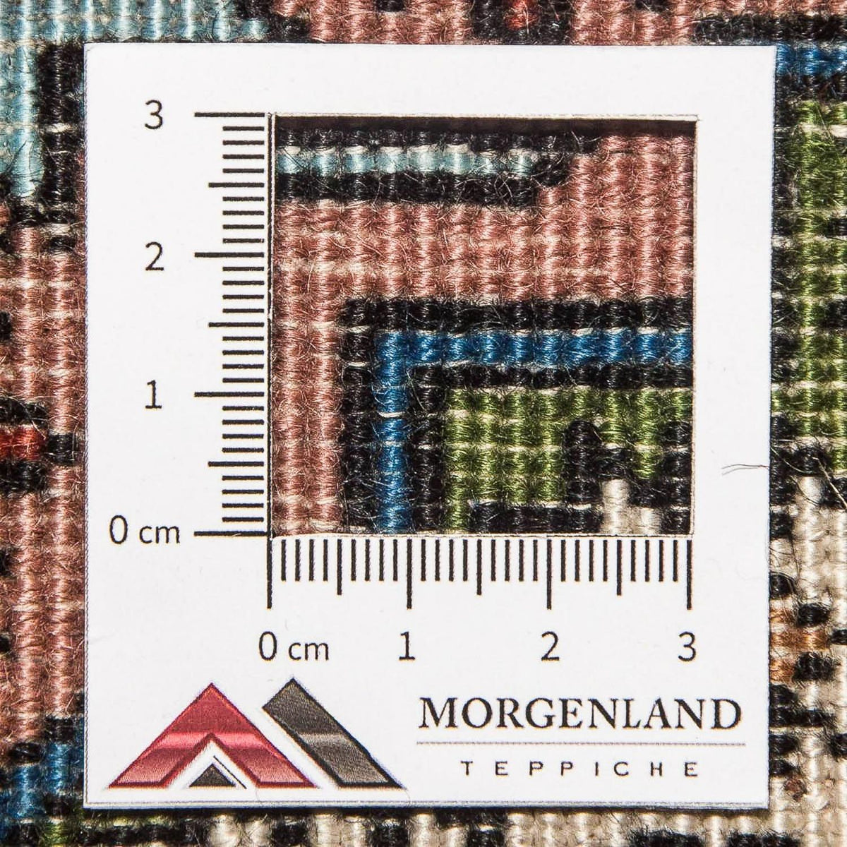 Perzisch Tapijt - Nomadisch - 55 x 39 cm - lichtbruin