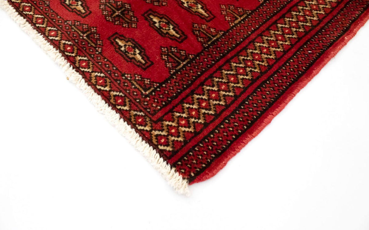 Turkaman tapijt - 130 x 60 cm - rood