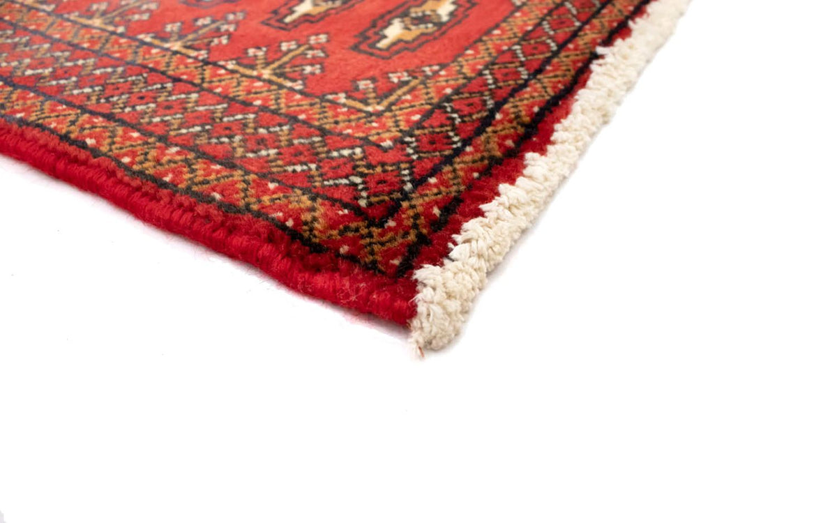 Turkaman tapijt - 130 x 60 cm - rood