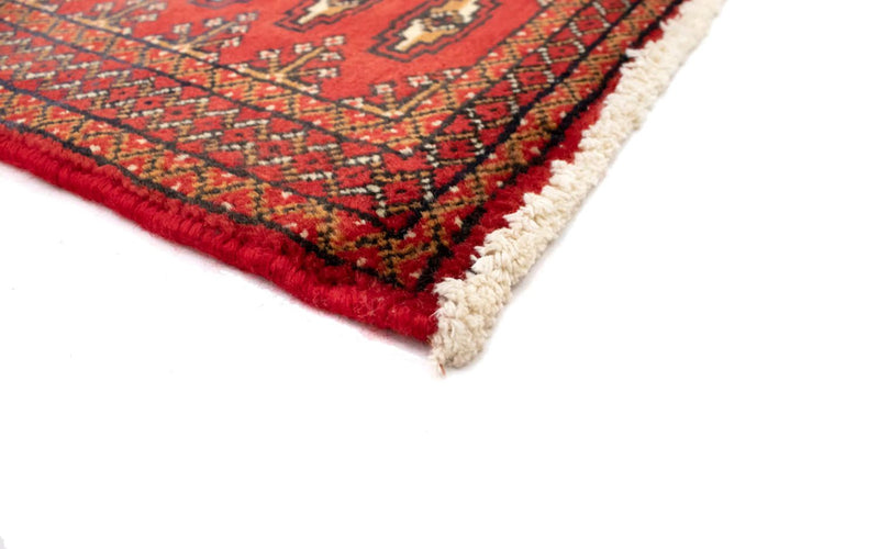 Turkaman tapijt - 130 x 60 cm - rood