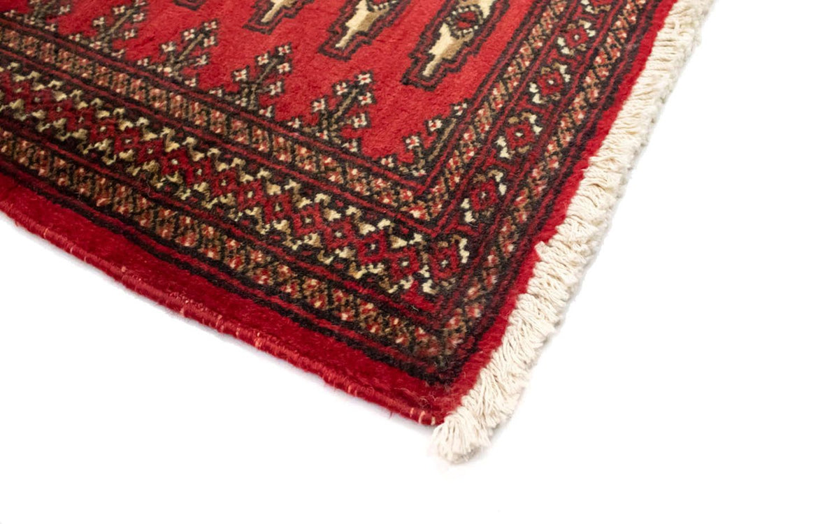 Turkaman tapijt - 130 x 60 cm - rood