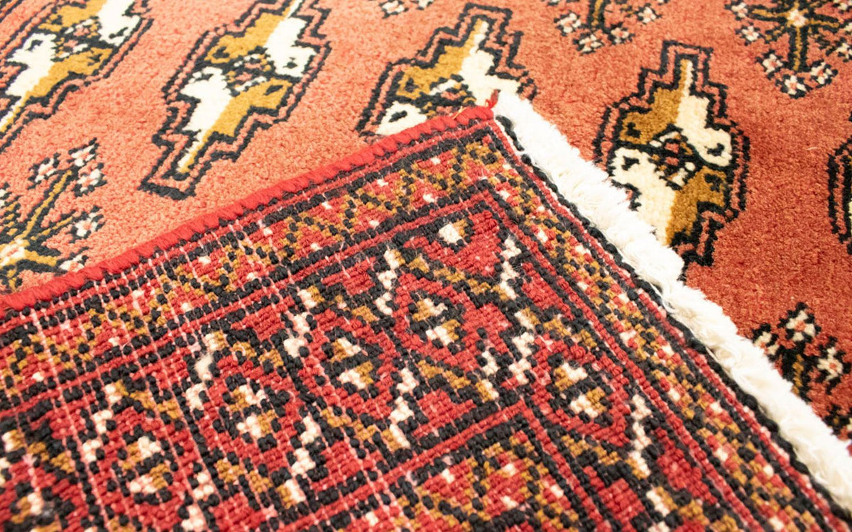 Turkaman tapijt - 130 x 60 cm - roest