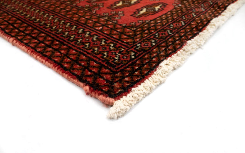 Turkaman tapijt - 130 x 60 cm - rood