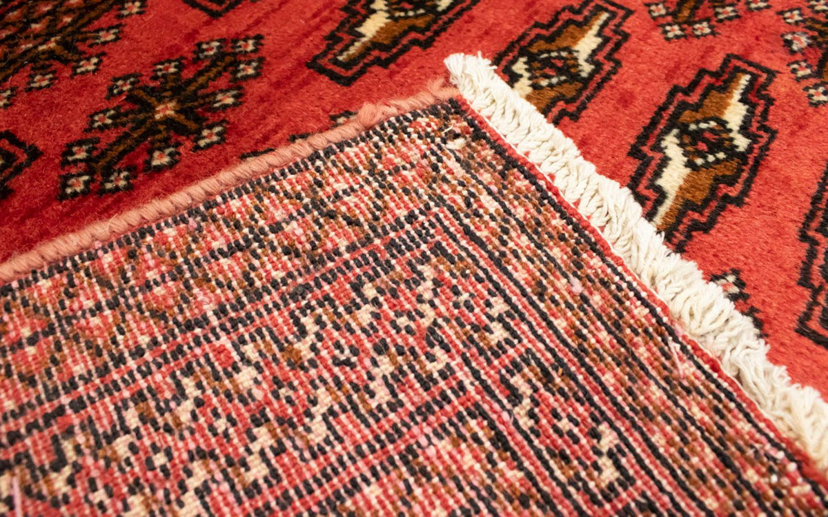 Turkaman tapijt - 130 x 60 cm - rood