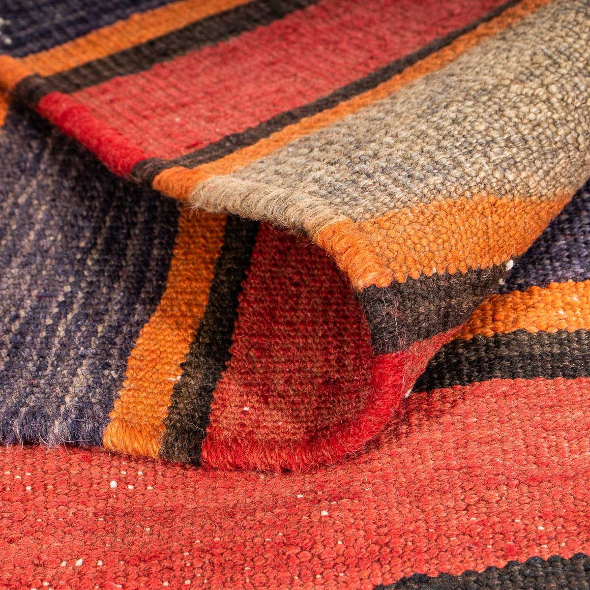 Kelim tapijt - Oud - 180 x 160 cm - veelkleurig