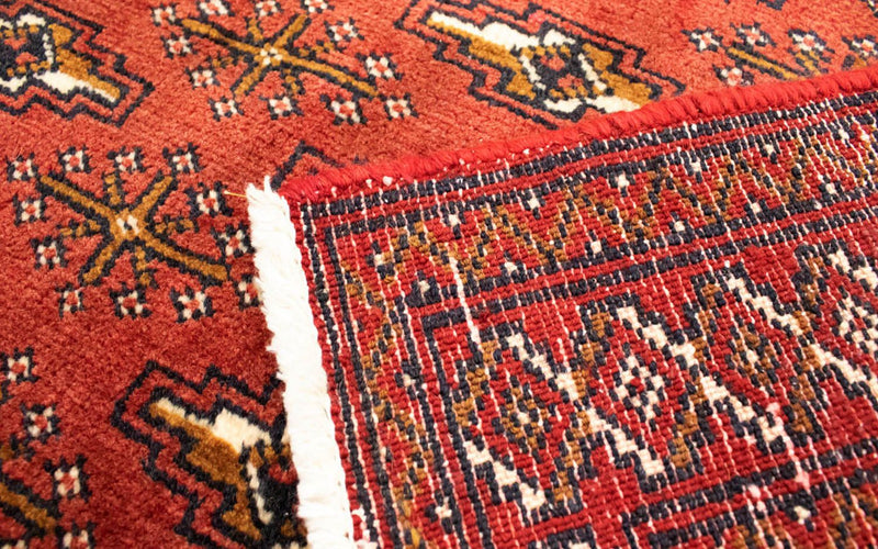 Turkaman tapijt - 130 x 60 cm - roest