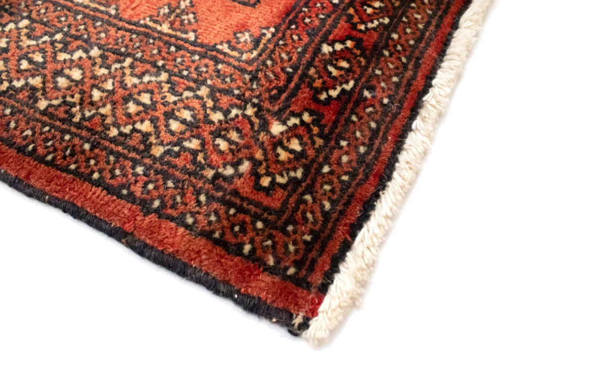 Turkaman tapijt - 130 x 60 cm - rood