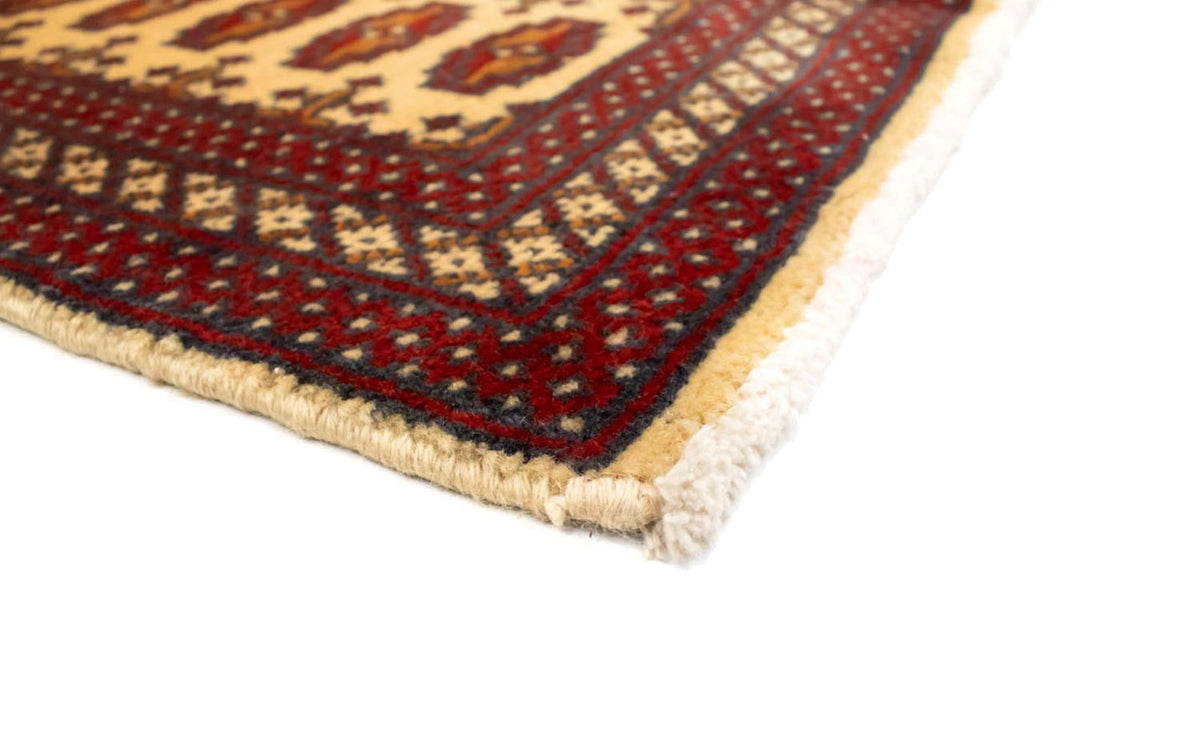 Turkaman tapijt - 130 x 60 cm - beige