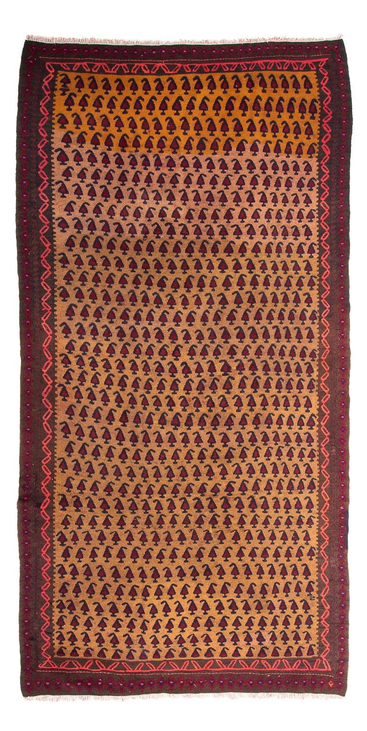Loper Kelim tapijt - Oud - 280 x 150 cm - veelkleurig