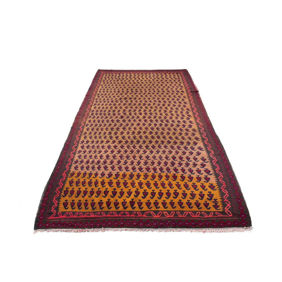 Loper Kelim tapijt - Oud - 280 x 150 cm - veelkleurig