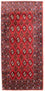 Turkaman tapijt - 130 x 60 cm - rood