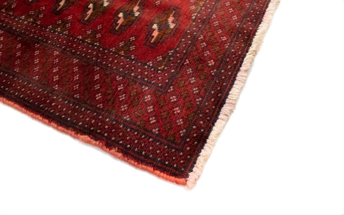 Turkaman tapijt - 130 x 60 cm - rood